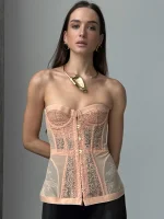 Корсет Naked, Бежевый