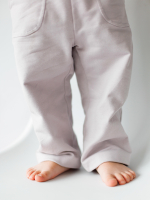 Брюки прямые Mjölk Песочный серый, уценка