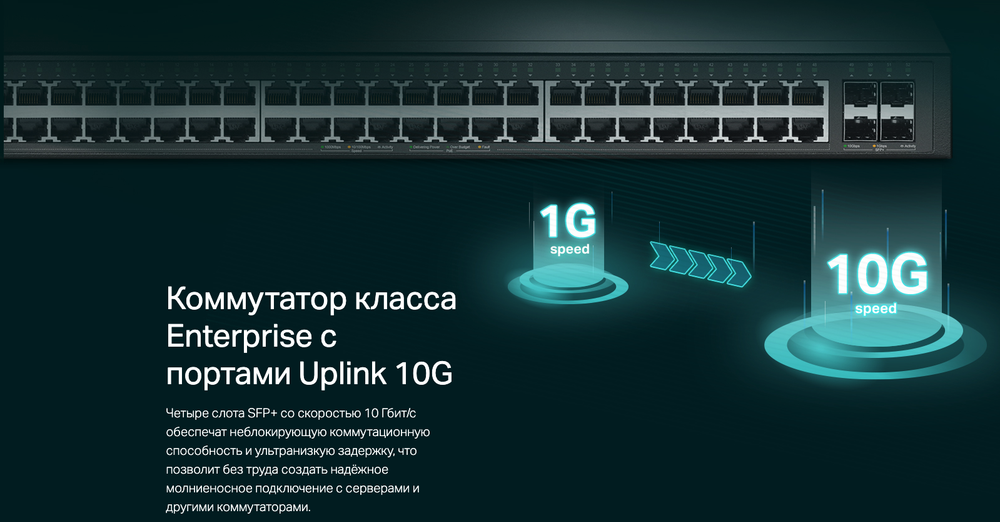 Коммутатор TP-Link Omada TL-SG3452XP