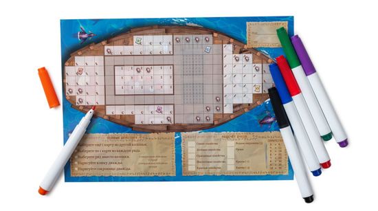 Настольная игра Остров кошек. Исследуй и рисуй