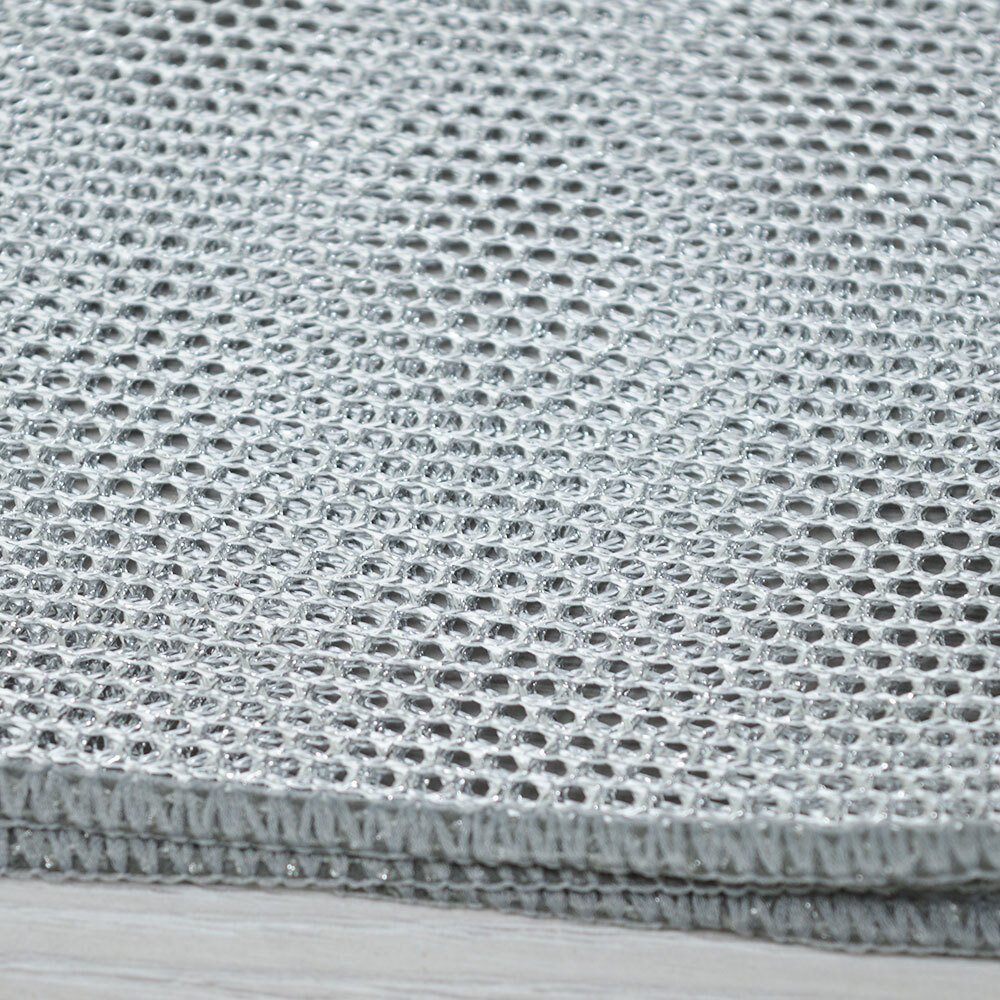 Салфетка для уборки 20*20см 3шт, лавсан с металлизированной нитью, NNDC29