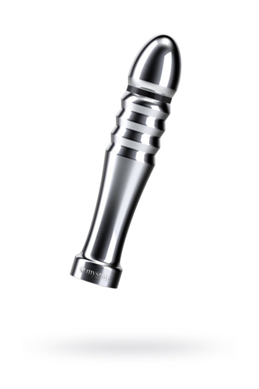 Ребристый фаллоимитатор электростимулятор Mystim Funky Fella Rill Dildo (Mystim-Roundplug)