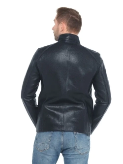 Мужская кожаная куртка / натуральная кожа ягненка / Турция