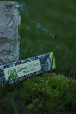 Ароматические палочки (Благовония) Черный опиум Black Opium (ORKAY) 1 пачка, 15 г