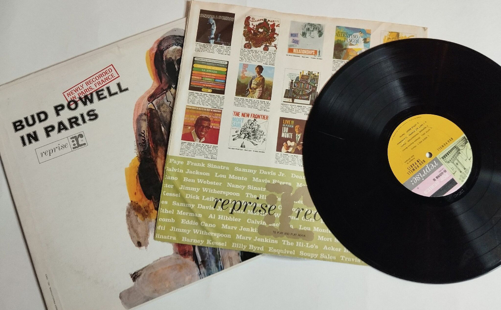 Винтажная виниловая пластинка LP Bud Powell In Paris (USA 1963)