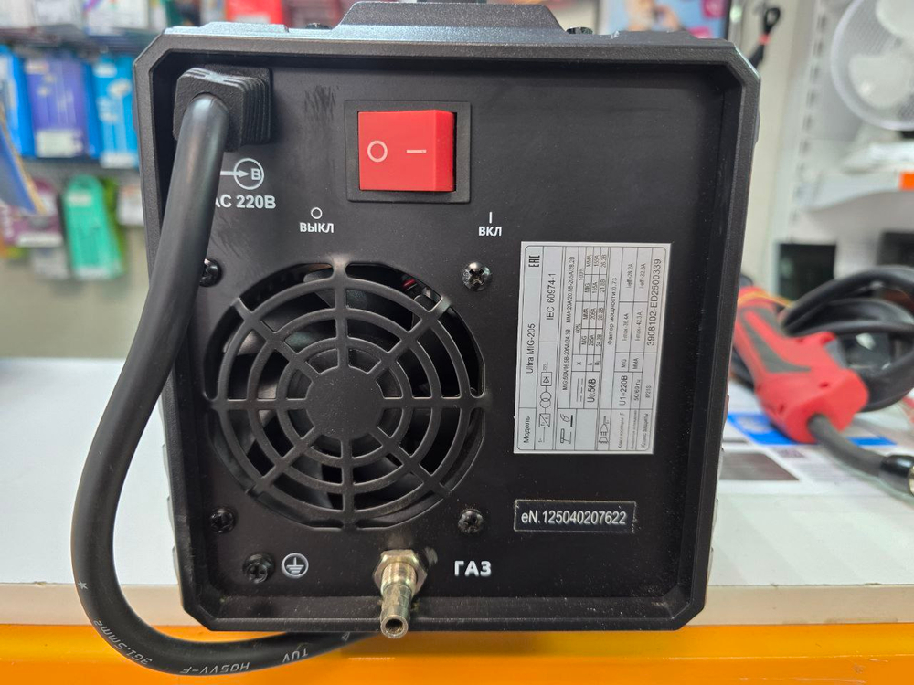Сварочный полуавтомат с газом и без газа EDON ULTRA MIG-205