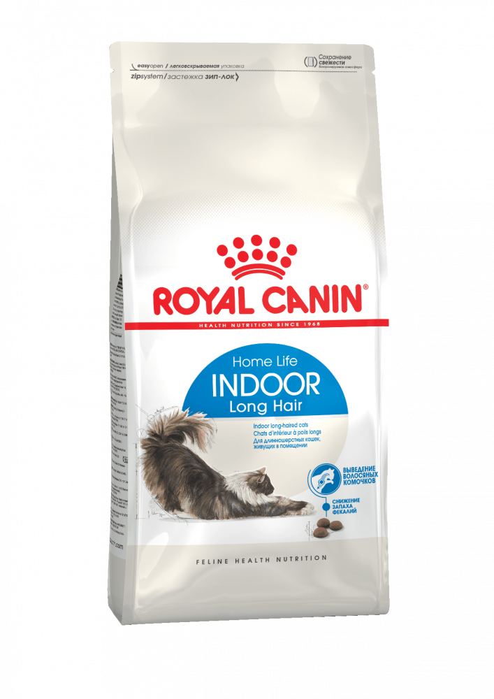 Royal Canin Индор Лонг Хэйр, сухой (10 кг)