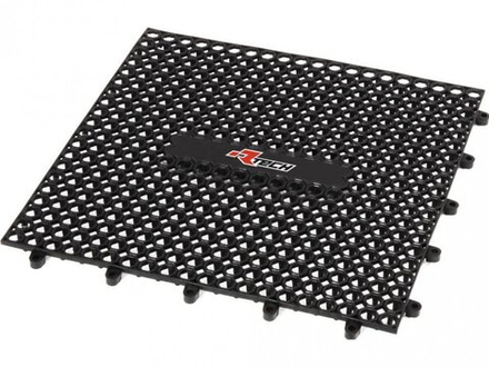 Ковер резиновый 1м. кв. черный Rtech R-TAPNR000008