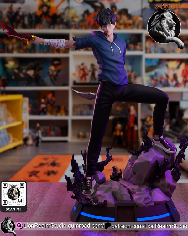 Сон Джинву Поднятие уровня в одиночку Фигурка