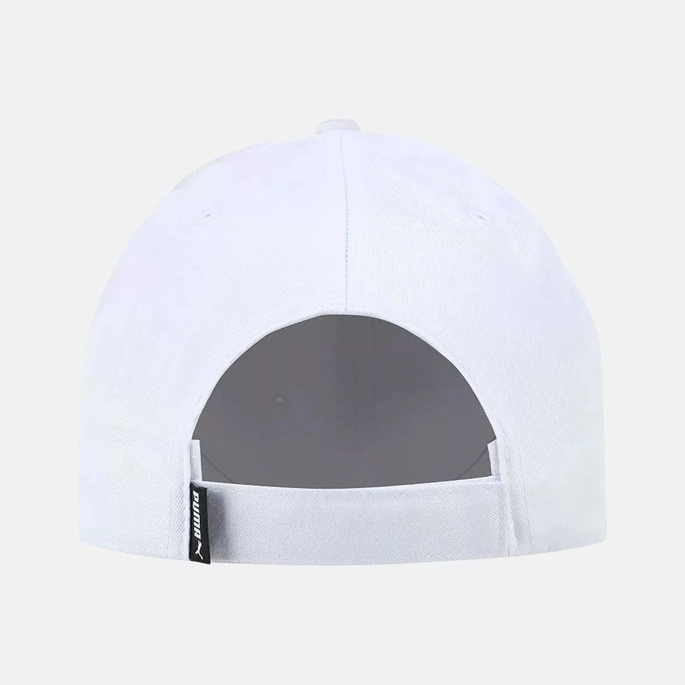 Бейсболка спорт. PUMA Metal Cat Cap 02599407, 100% полиэстер, белый