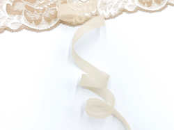 Капроновая бейка, 9мм, бежевая, м