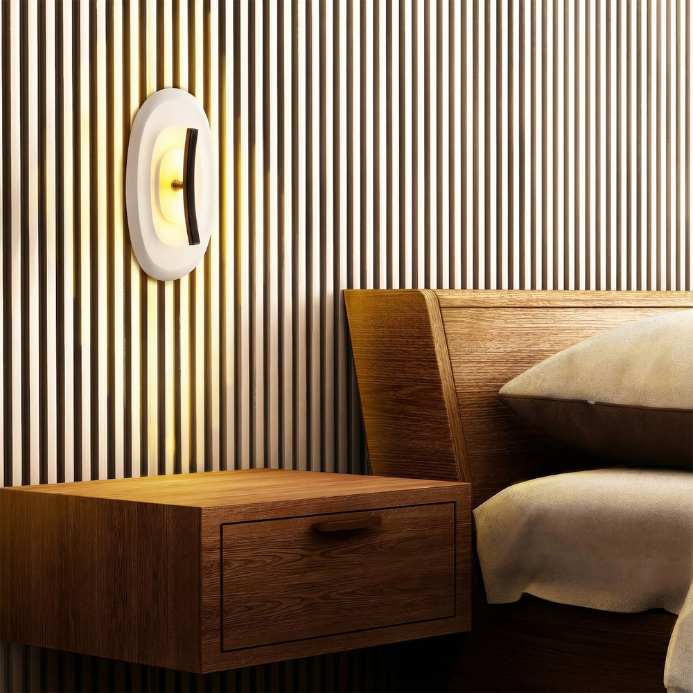 609646 Бра ERICA 5W SMD LED 210LM G БЕЛЫЙ/ЧЕРНЫЙ 3000K