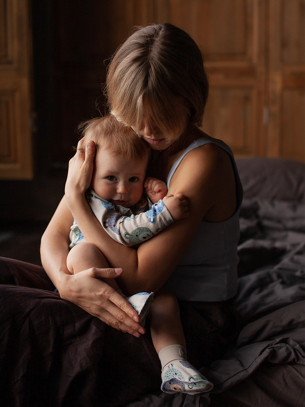 Боди Mjölk Grizzly Bears с длинным рукавом, уценка