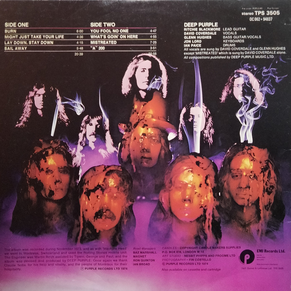 Deep Purple / Burn (LP)
