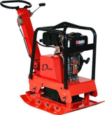 Виброплита DIAM VMR-160/5,5H бензиновый двигатель HONDA, реверсивная 630035