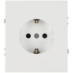 Розетка ЭРА Arktik 16-2101-08 с заземлением 2P+E Schuko 16А-250В белый матовый | Эра Arktik