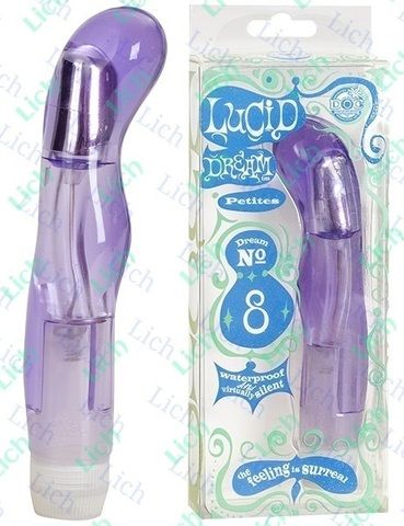 Фиолетовый вибростимулятор G-точки LUCID DREAM №8