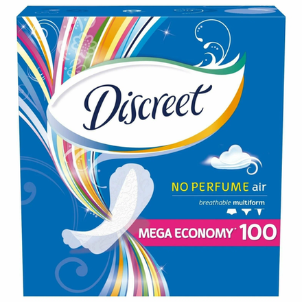 Прокладки ежедневные Discreet Air Multiform 100 шт
