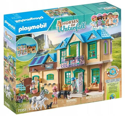 Конструктор Playmobil Horses of Waterfall - Ранчо Лошадей Водопада Плеймобиль 71351