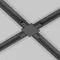 Коннектор Х-образный Unity встраиваемый черный Technical tra002cx-11b