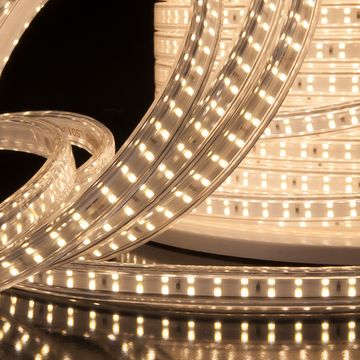 Светодиодная лента 2835 50m 220V 180Led 18W IP65 белый свет Elektrostandard