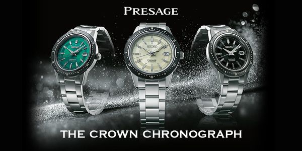 Seiko Presage отдаёт дань уважения The Crown Chronograph