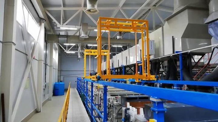 Автооператор гальванических линий