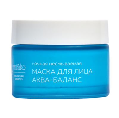 MI&KO маска Cosmos Organic Аква-Баланс, 50 мл