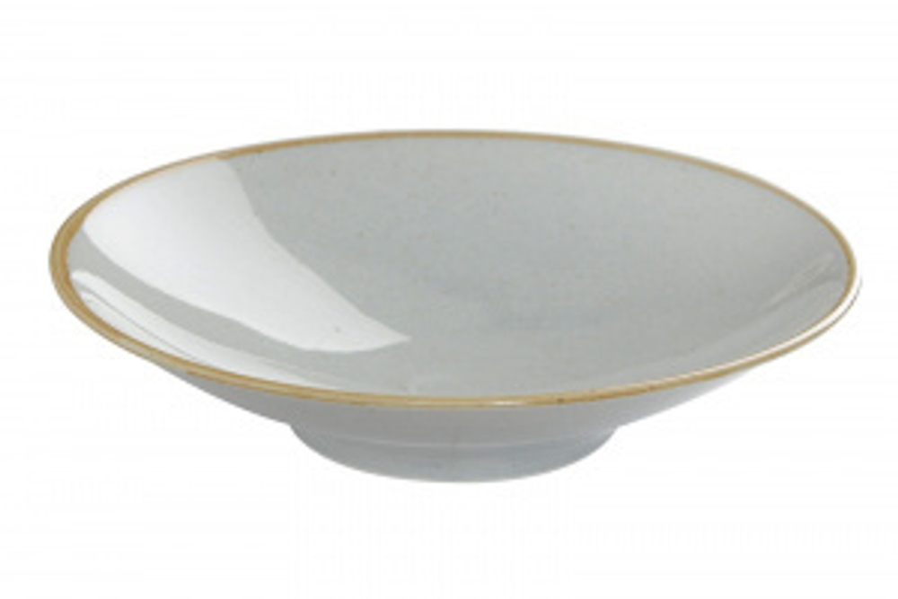 Чаша для салата 26 см фарфор цвет серый Seasons