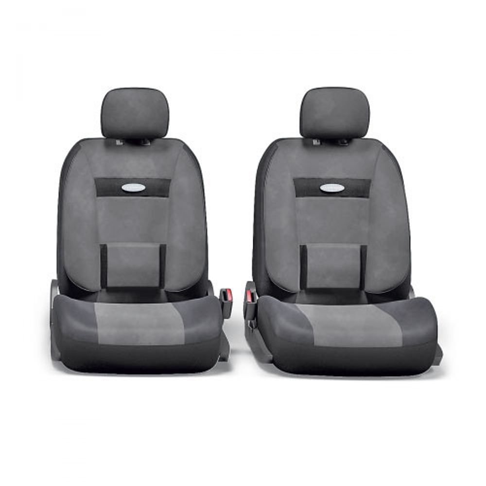 Авточехлы AUTOPROFI COMFORT COM-1105 BK/D.GY черный размер М