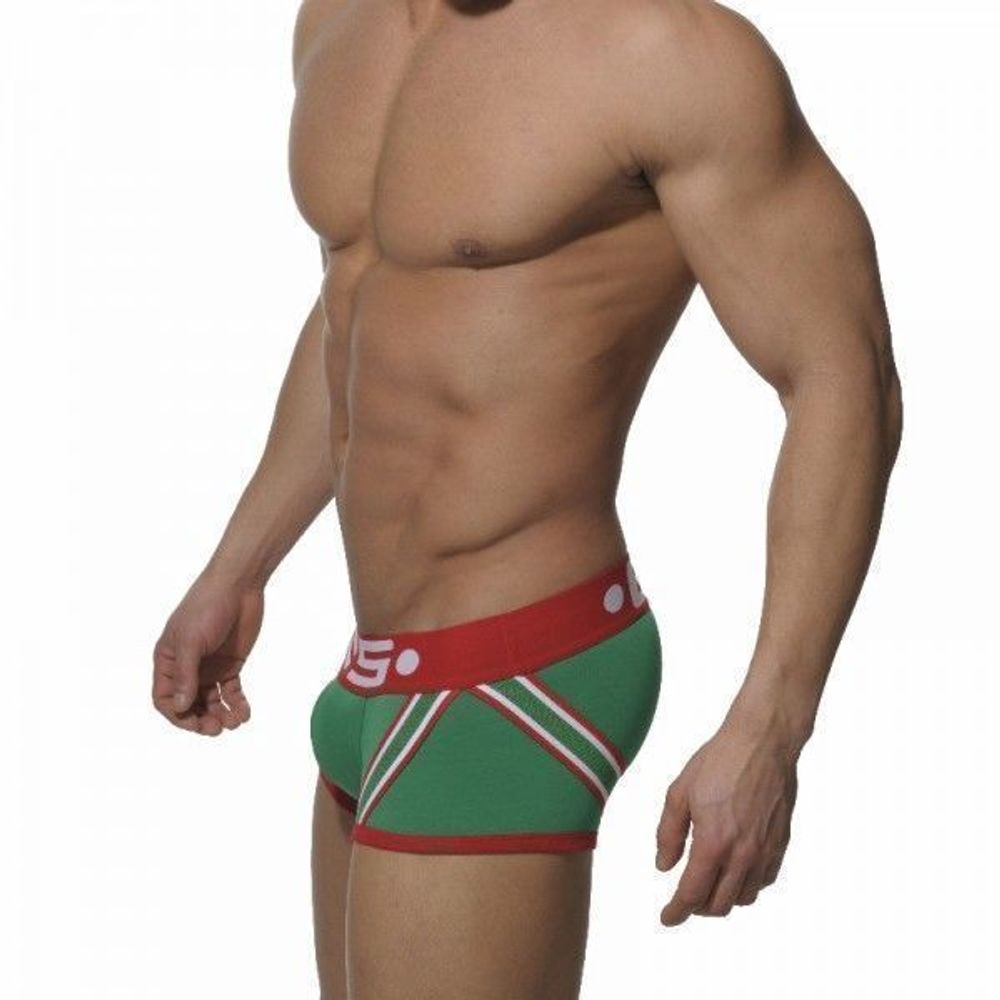 Мужские трусы боксеры зеленые ES Collection UN028