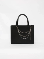 сумка через плечо кожаная большая тоут классика