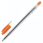 Ручка масляная 0,7 мм, синяя, прозрачный корпус "VeGa" (Стамм)