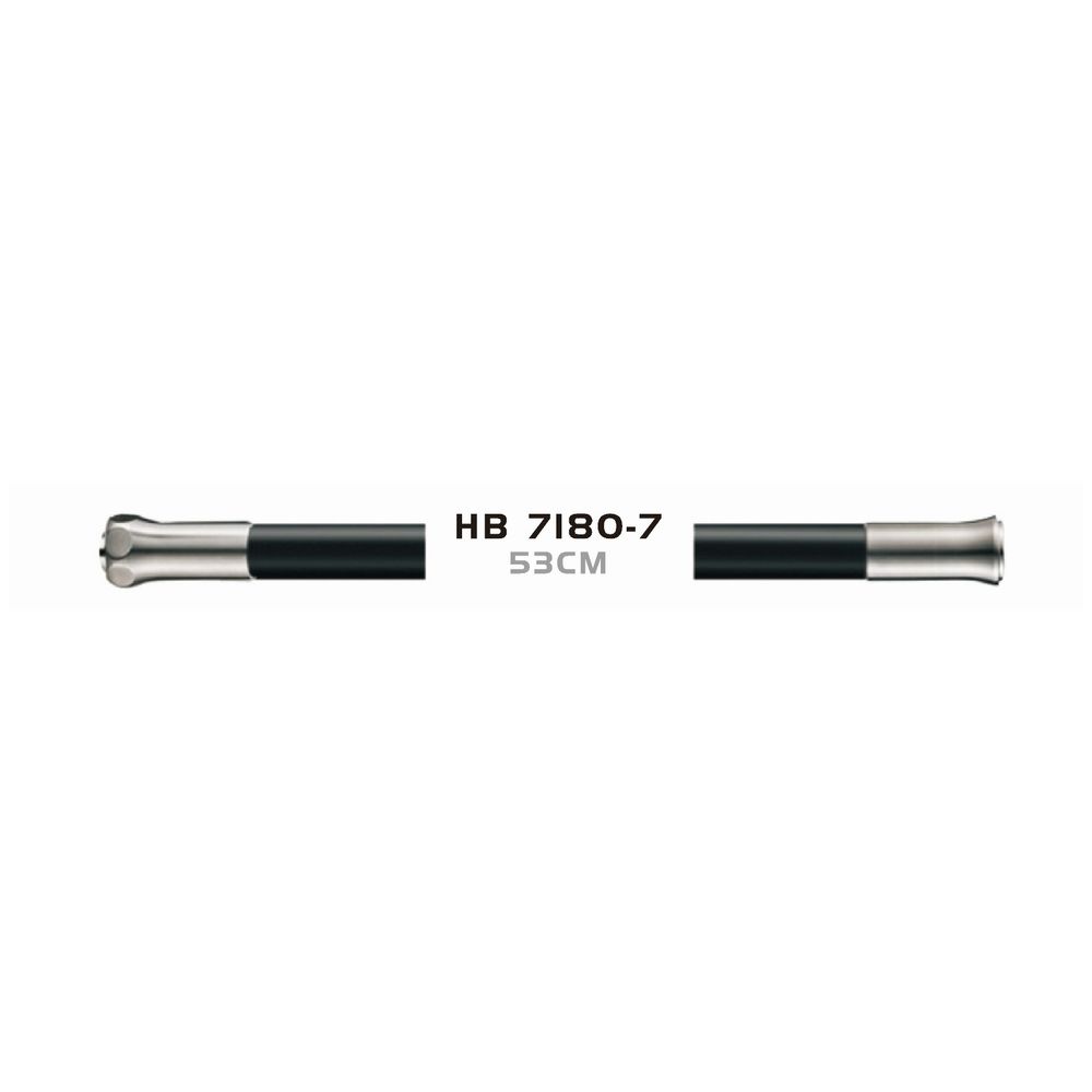 Силиконовый гибкий излив Haiba (черный) HB 7180-7