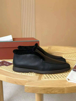 Высокие лоферы Loro Piana