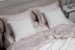 Наволочка декоративная 50x50 Garda Decor Тиара белая