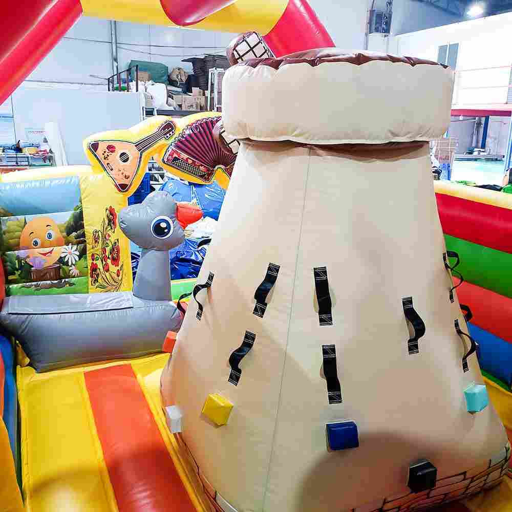 Коммерческий надувной батут «Добрая русская сказка 2», 8*4*5 м