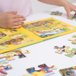 В деревне, магнитные пазлы