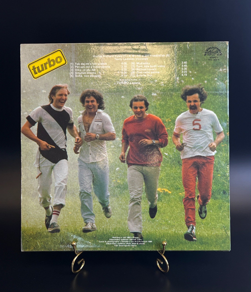 LP Turbo - Турбо. Виниловая пластинка 12 дюймов. Supraphon Чехословакия 1983 год.