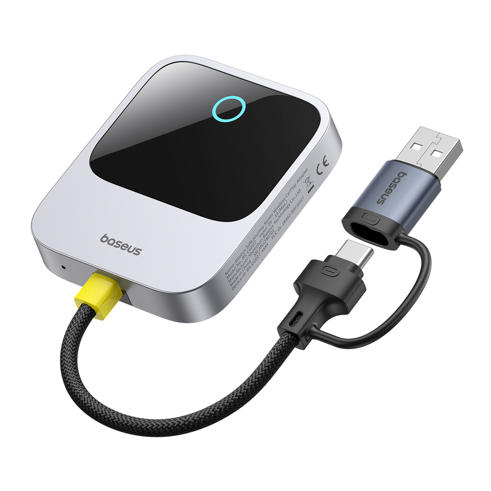 Беспроводной CarPlay Адаптер Baseus SafeJourney Wireless CarPlay Adapter