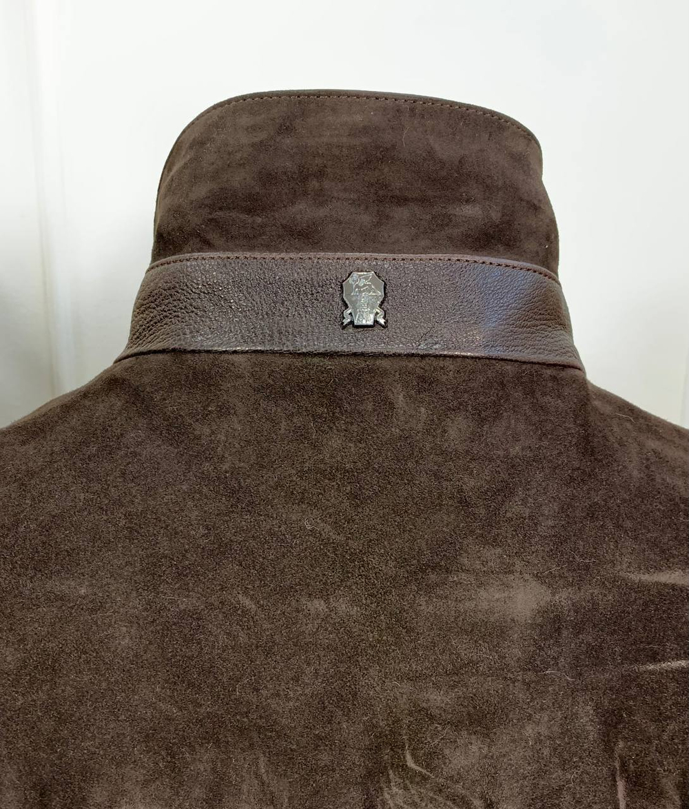Замшевая куртка Brunello Cucinelli