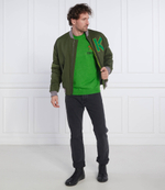 Хлопковый свитер Kenzo - зеленый(FC65PU3423LA)