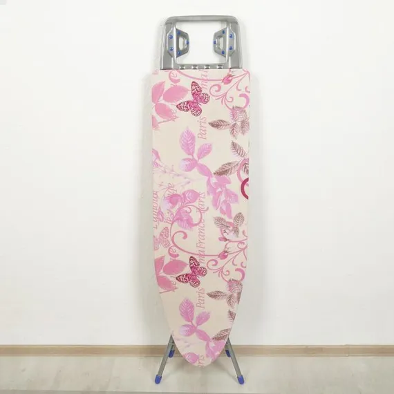 Доска гладильная Nika «Белль Классик 1», 112×34,5 см, два положения высоты 70, 80 см, европодставка, рисунок МИКС