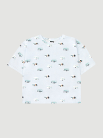 Футболка оверсайз Mjölk Кемпинг, уценка