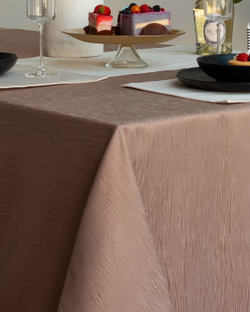 Скатерть 150х220 Sofi De MarkO Джинни кофейная