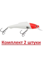 Воблер Минноу ЛЕШИЙ 110mm, цвет 048 (окунь), 1 штука