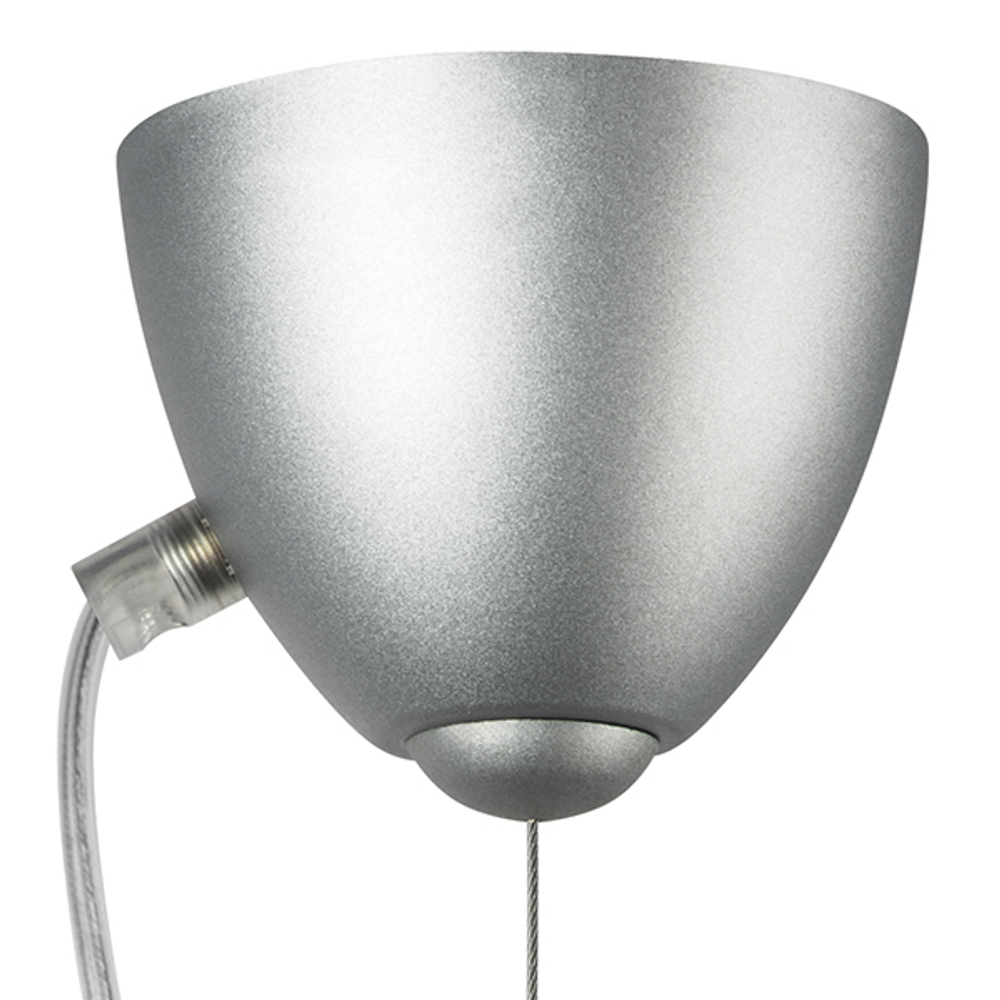 804010 Подвес VOLARE 1х40W E27 ХРОМ/ БЕЛЫЙ