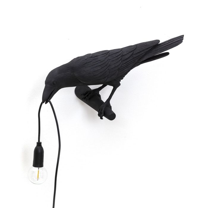 Настенный светильник Seletti Bird Black Looking 14737