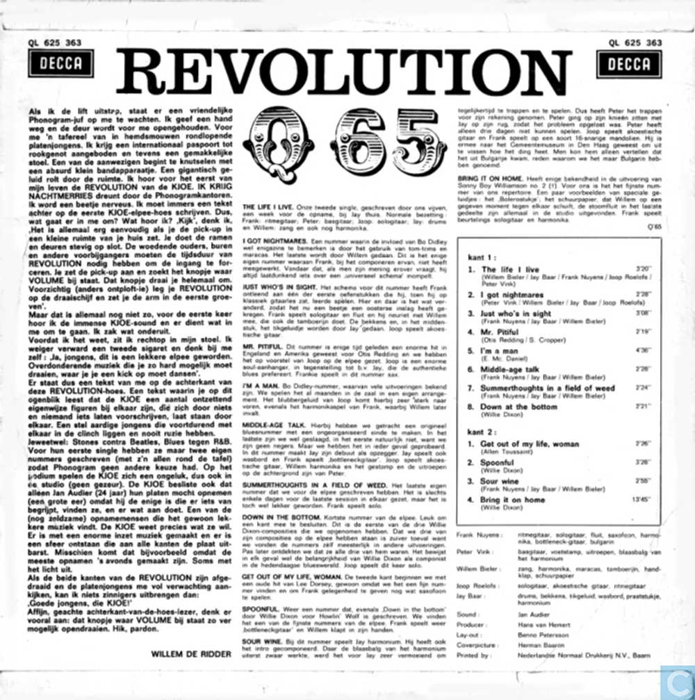 Q65 / Revolution (Coloured Vinyl) (LP)