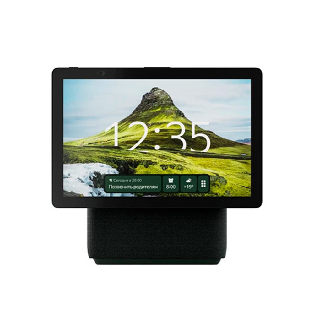 Умная колонка Yandex Станция Дуо Макс Zigbee Алиса зеленый 60W 1.0 BT/Wi-Fi 10м (YNDX-00055GRN)
